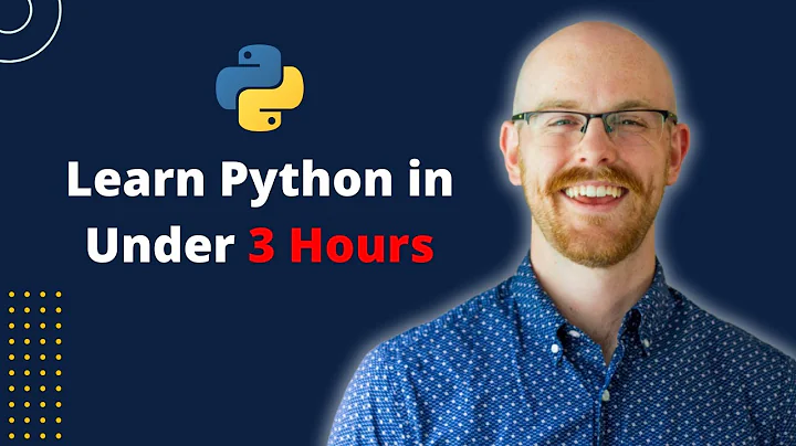 Learn Python in Under 3 Hours | Variables, For Loops, Web Scraping + Full Project thumbnail