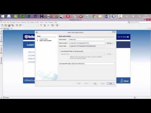 Java Tutorial for Beginners - 1 - Your first Java Program ((Hello World !!))