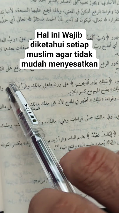 Muslim wajib tahu! macam-macam bacaan alfatihah menurut para imam qiroat part 3 #alquran #ngaji