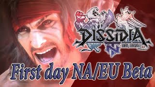 Dissidia Final Fantasy NT NA/EU Beta - Online adventure!!!