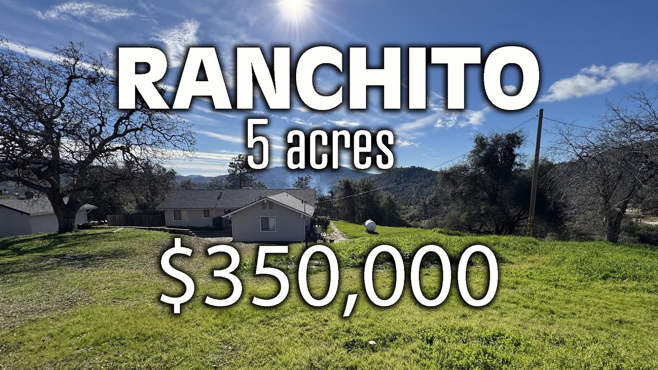 RANCHITO DE 5 ACRES CON VISTAS ESPECTACULARES