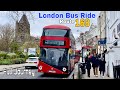 London bus ride  route 168   to hampstead heath  via camden town  full journey