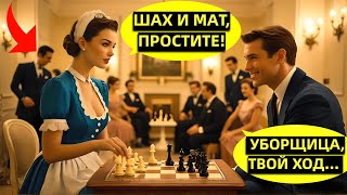 Миллионер Решил Унизить Уборщицу В Шахматы — Но Сам Стал Жертвой Прошлого