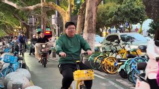 Walking To Dinner Tonight In Xian, China