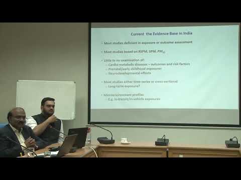 'Health Effects of Exposure to Air Pollution' Panel Clearing the Air Seminar Series by Centre for Environmental Health