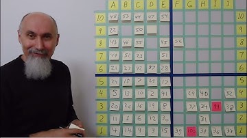 ASMR Math: Playing Our 10 by 10 Math Puzzle, Rules (24:10), Game #1 (29:30), Game #2 (1:40:00)