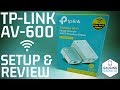 TP-Link AV600 Powerline WiFi Extender Review and Setup Tutorial