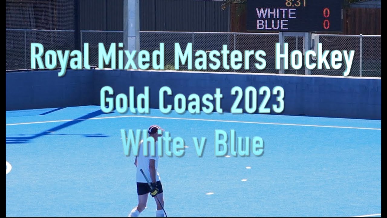 Royal Mixed Masters Hockey 2023. White v Blue YouTube