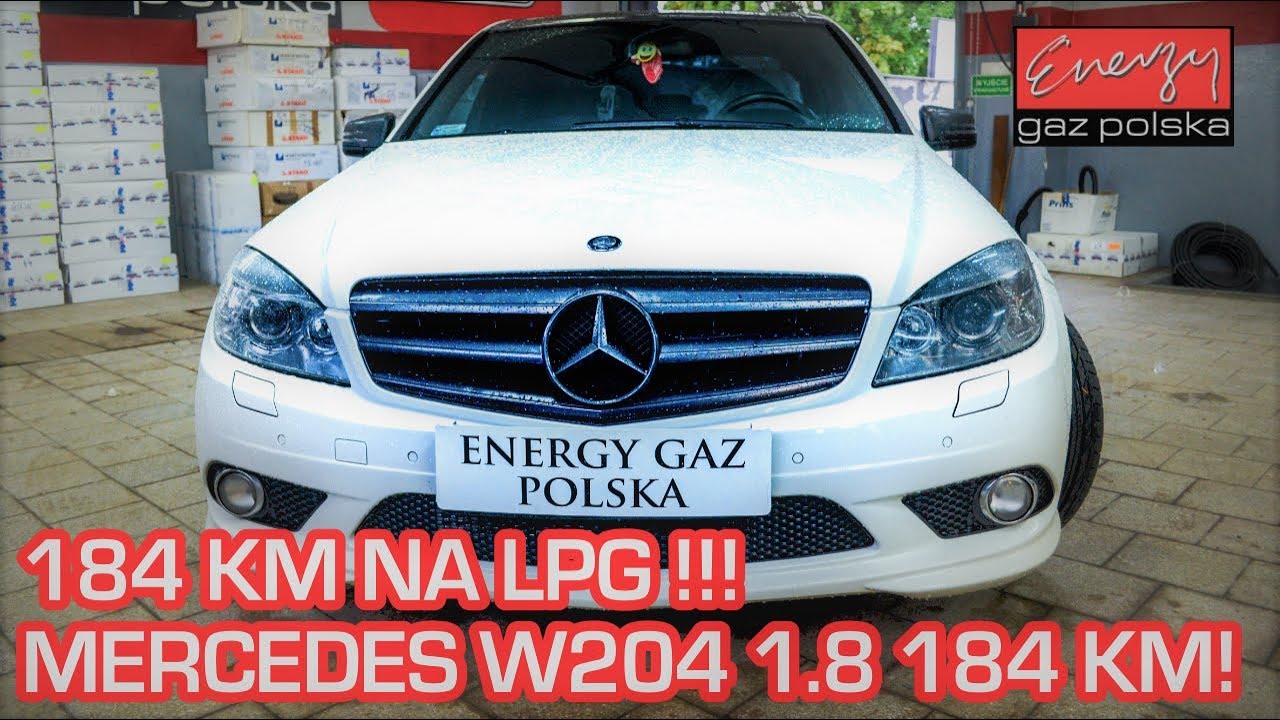 EXTRA KOMPRESSOR NA GAZ! Mercedes W204 1.8 184KM 2012r na
