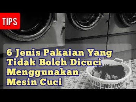 Video: Bolehkah poliester dicuci di mesin basuh