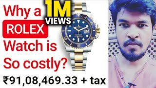 Why Rolex Watch is So Costly? | Tamil | Madan Gowri