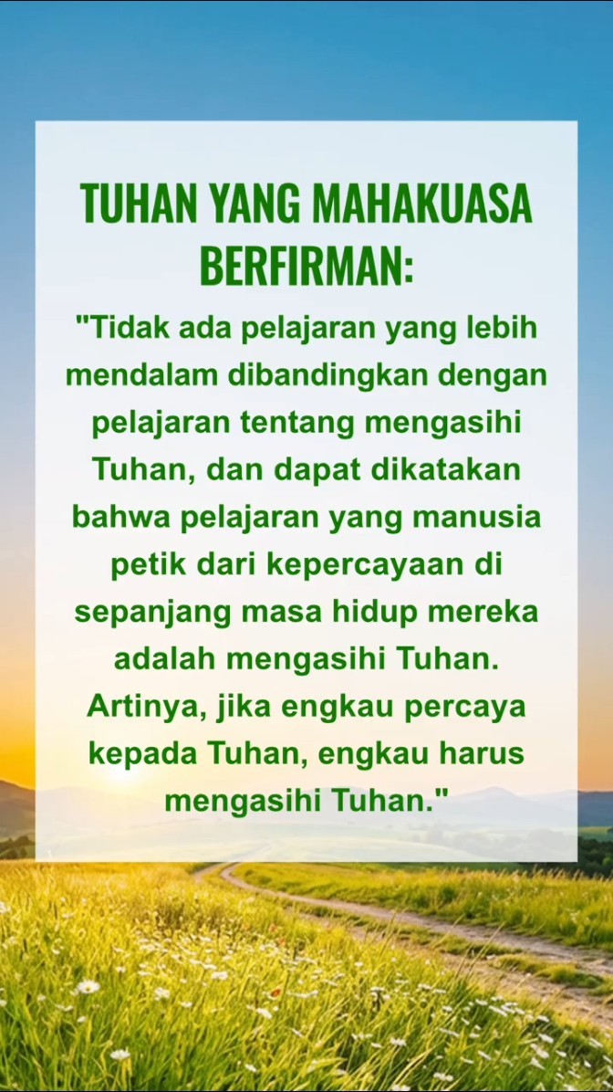 Tenangkan Diri di hadapan Tuhan, Bacalah Firman-Nya