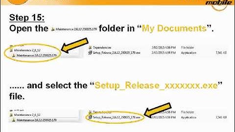 Maintenance Tool Installation