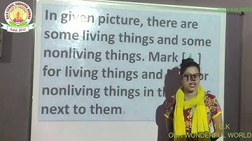 DAV SCHOOL TUTORIAL CLASS 1 G K OUR WONDERFUL WORLD BY PRIYAM MISS