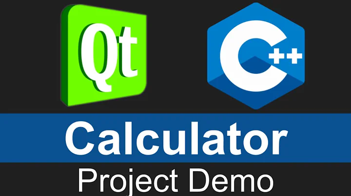 Calculator : QT and C++ project demo