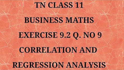TN 11 Business maths chapter 9 exercise 9.2 question number 9
