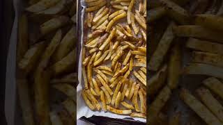 The BEST Oven Baked Crispy French Fries