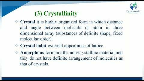 Lecture 40- Preformulation Study (Part-1) BY PAYAL N. VAJA