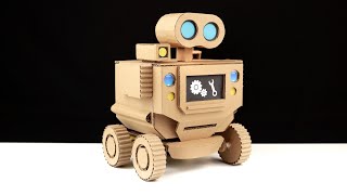 How to Make a Robot out of Cardboard (DIY RC project)