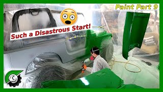 Jeep Paint starts with Disaster! Jeep Paint Part 9