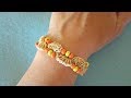 Bracciale con Perle ad Uncinetto Crochet Bracelet Pearl - Brazalete perlas crochet Pulsera crochet