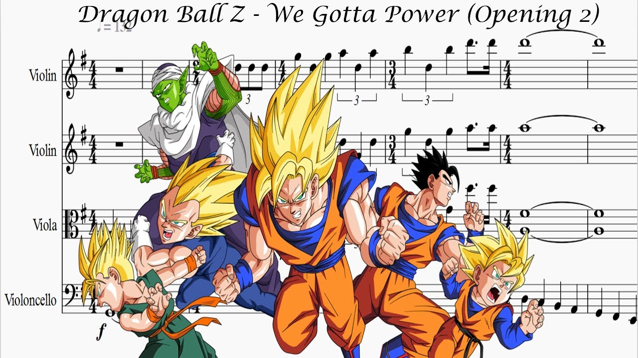 Never Give Up - Dragon Ball Kai (tablaturas para Guitar Pro