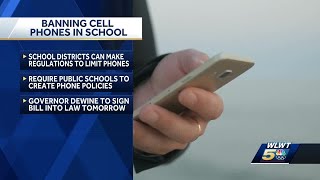 Ohio Gov. DeWine expected to sign legislation on public school cellphone-use policy