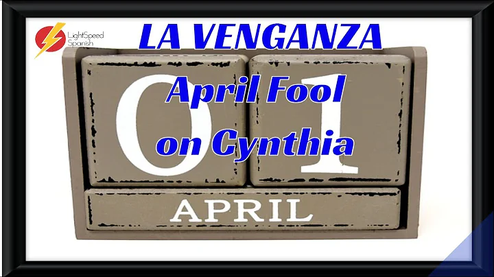 APRIL FOOL revenge on CYNTHIA!  Gordon's Diaries L...