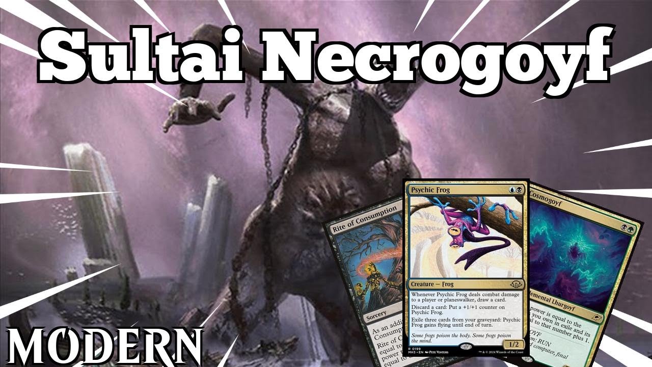 This Brew has Vibes of Classic Tarmogoyf! | Sultai Necrogoyf | Modern | MTGO