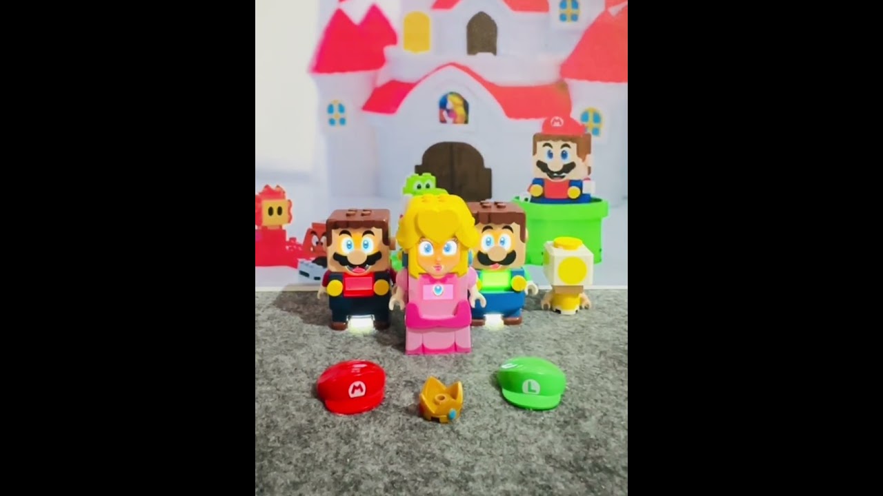 Lego Mario and Lego Peach Want  to returned  their suit 