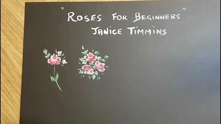 How to paint Roses video 1-3