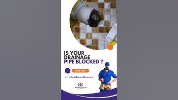 🚰 Expert Drainage Pipe Blockage Removal | Fast & Reliable 🛠️ #backbonepillars