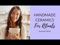 HANDMADE CERAMICS FOR RITUALS 🏺| Crystal Mugs, Pendulums, Incense Holders