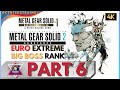 Metal Gear Solid 2 Walkthrough [Euro Extreme] BIG BOSS Rank | Part 6 &quot;Harrier Boss&quot;