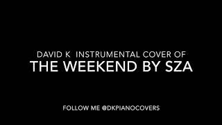 Video thumbnail of "The Weekend by SZA Instrumental Cover by David K"