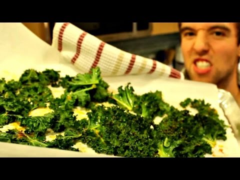 Spiced Kale Chips Recipe