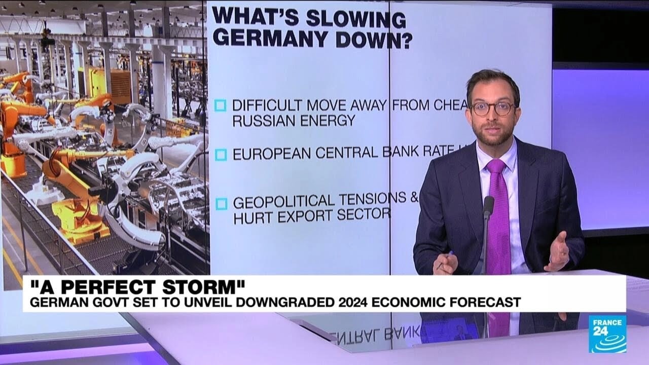 Germany to unveil sombre 2024 economic forecast amid 'perfect storm' • FRANCE 24 English