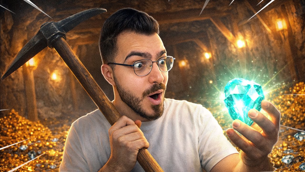 لعبة احجار كريمة وذهب جديدة رهيبة وممتعة !! #1 MineMogul  🔥😱