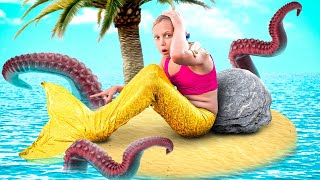 картинка: АМЕЛЬКА СТАЛА РУСАЛКОЙ НА 24 часа!