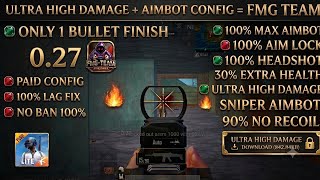 ​PUBG Mobile Lite Ultra High Damage + Aimbot Config 0.27 | Only 1 Bullet Finish (FMG TEAM) 2026 screenshot 5