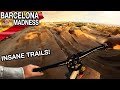 RIDING THE SICKEST MTB DIRT JUMP TRAILS IN EUROPE & URBAN FREERIDE IN BARCELONA CITY!