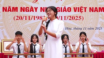 Bài học đầu tiên - Ngọc Hà & tốp múa llớp 11D3 trường THPT Xuân Hòa