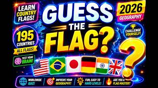 🌍 Learn All Country Flags in 2026 | Ultimate Geography Quiz Challenge #shortsfeed #part2