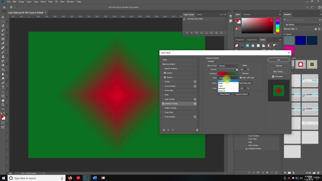 8 Gradient Overlay - YouTube