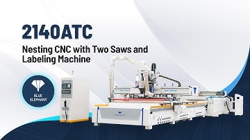 High Efficiency Nesting CNC Machine with Two Saws and Labeling Machine for Sale in Italy IT