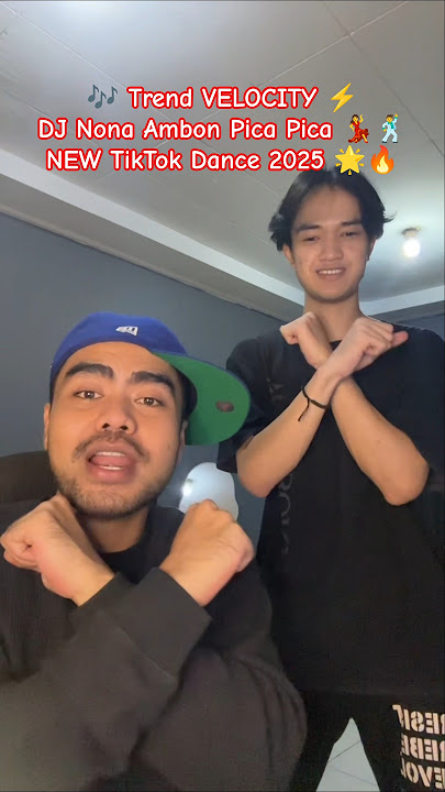 🕺🎶 PR Velocity DJ Nona Ambon Pica Pica Trend | New TikTok Dance 2025 #dance #dancetrend #usashorts