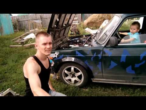 Установка фендеров и спойлера ducktail AVR