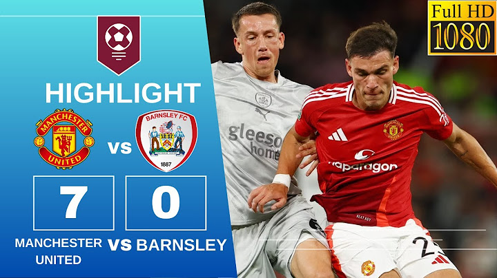 Manchester United v Barnsley 7-0 extended highlights | ALL GOALS HD