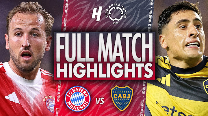 Bayern Munich vs Boca Juniors - FULL Match Highlights & Goals | 2025 FIFA Club World Cup