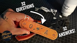 YOUR Leather Craft Questions, Answered!